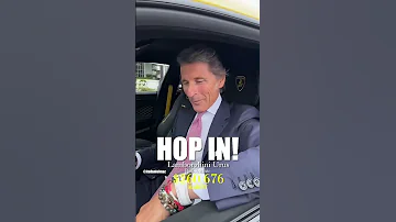 CEO of Lamborghini Let Me Rev His Car!