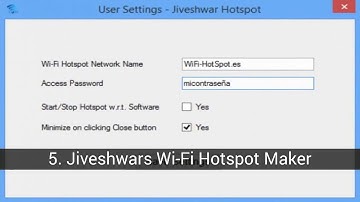 The best programs to turn your computer into a Wifi Hostpot