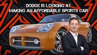 Dodge Is Looking At Making An Affordable Sports Car