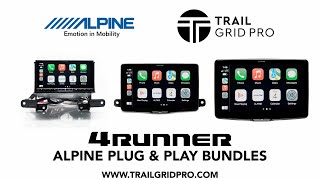 Toyota 4Runner Alpine Screen Size Comparison | 2014 - 2023 Toyota 4Runner by Trail Grid Pro 3,439 views 11 months ago 4 minutes, 20 seconds