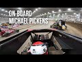 Onboard ride with michael pickens for wild monday chili bowl prelim