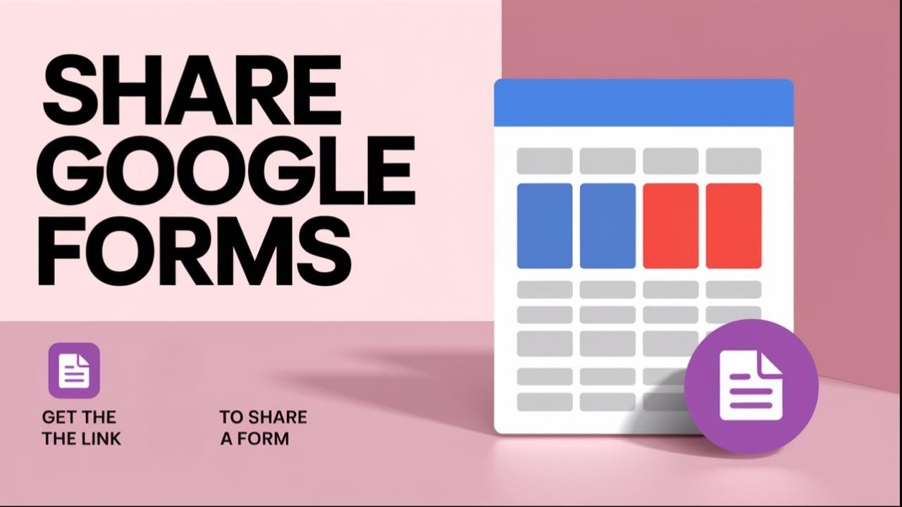 How to Share Google Forms – Get the Link to Share a Google Form | Email & Link Sharing Tutorial