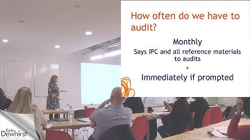 Five minutes on EMR audits