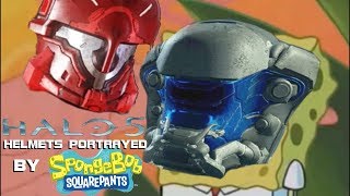 Bad Halo 5 Helmets Portrayed By Spongebob