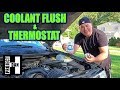 JEEP ZJ 4.0 COOLANT FLUSH AND THERMOSTAT REPLACEMENT IN A 1998 GRAND CHEROKEE