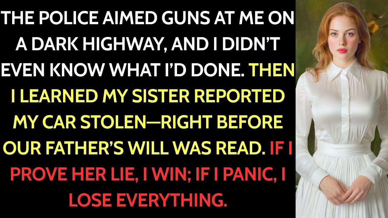 Police Pulled Me Over with Guns Drawn—My Sister Reported My Car Stolen to Steal My Inheritance...