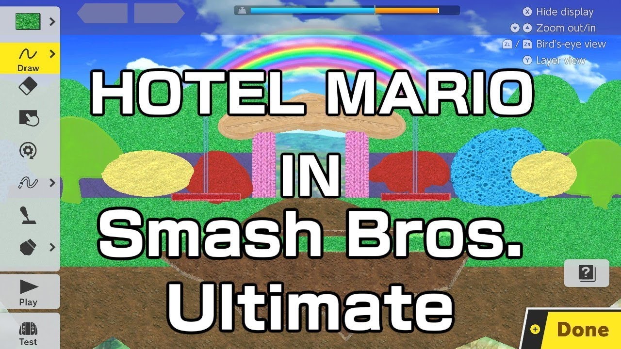 Hotel Mario But Its Made Using Super Smash Bros Ultimate And Its