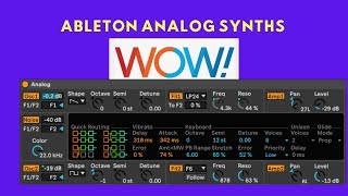 Ableton 'Analog' - Is it any good??