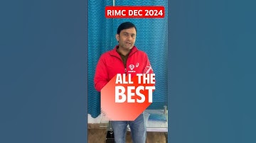 Good luck RIMC Aspriants|RIMC Dec 2024|RIMC  #rimcexam #rimc_coaching_academy #rimcpreparation