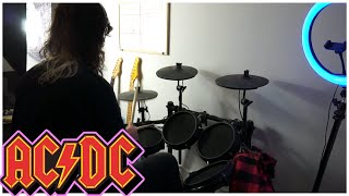 AC/DC - BACK IN BLACK / Drum COVER de Batería 🥁 Xini