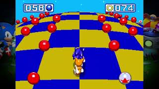 Sonic & Knuckles - Blue Spheres - Level 6 | Turbo Mode