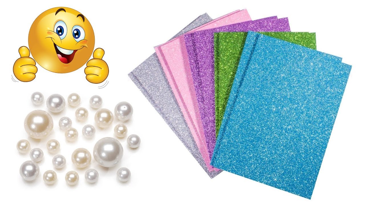 Best Out Of Glitter Foam Sheet Foam sheet crafts Crafts Junction
