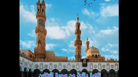 تلاوة رائعة من سورة التغابن من صلاة التراويح من رحاب الجامع الأزهر عام2018 الشيخ محمد فوزي البربري