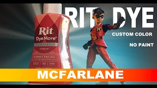 Custom Action Figures With Rit Dye