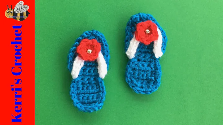 Step-by-Step Crochet Flip Flops Tutorial