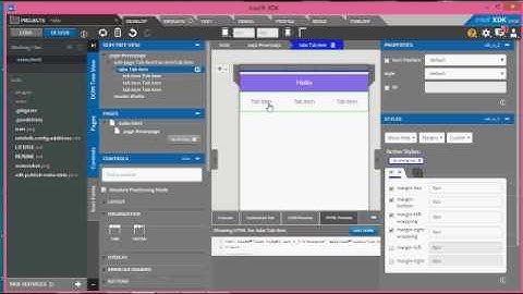 Intel Xdk|Create a simple App Intel Xdk(just by dragging and droping)