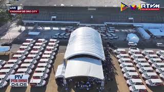 PBBM  leads the turnover of Patient Transport Vehicles for Northern Mindanao and BARMM at the . . .