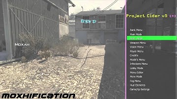 MW2 | TU8 | Project Cider v5 | Loads Of Features | Big Menu | +Download