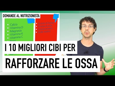 Video: Alimenti Ricchi Di Calcio Che Migliorano Le Tue Ossa