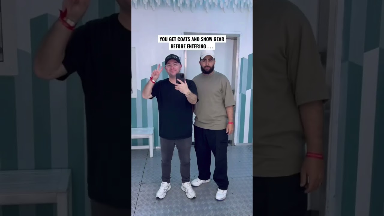 Would you visit this SUBZERO Ice Bar?! 🥶 