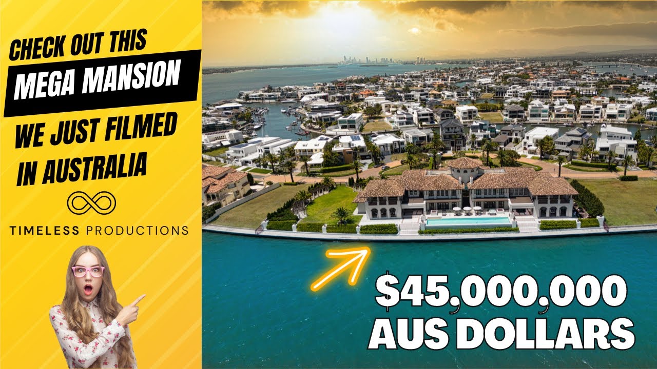 $45M MANSION - 26 Knights Bridge Soverign Island, Australia