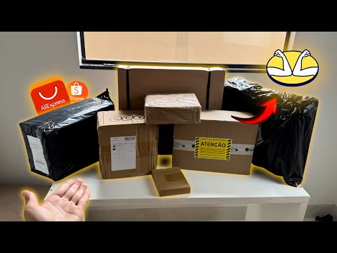ACERTEI NOS ITENS DESSE MEGA UNBOXING, SÓ COISA UTIL NO PRECINHO
