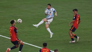 Lionel Messi Touch Ball VS Spain | Final FIFA World Cup 2026