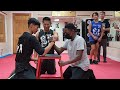 Kung Fu Arm Wrestling Challenge!