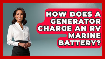How Does A Generator Charge An RV Marine Battery? - Exploring Campgrounds