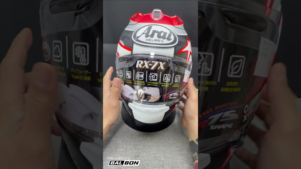 ARAI RX-7X HAYDEN RESET #HelmetniBALBON