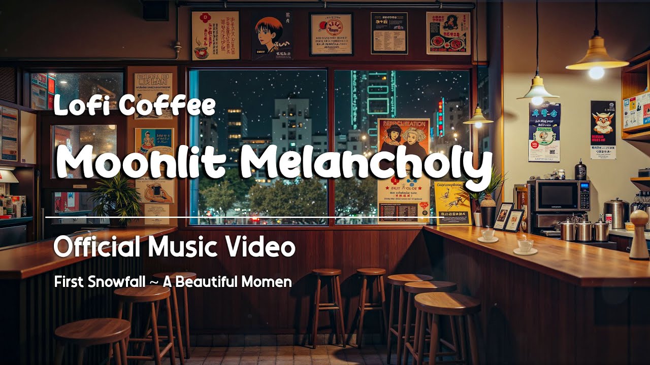 Moonlit Melancholy - Lofi Coffee (Official Music Video)