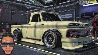 TUNING DE LA CHEVROLET C10 STEPSIDE 1965 NEED FOR SPEED HEAT #yogomanrd