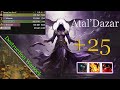 Destruction Warlock | Atal'Dazar +25 | Tyrannical - Volcanic - Sanguine