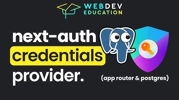 Next auth credentials - signup & login with email & password (Next JS app router)