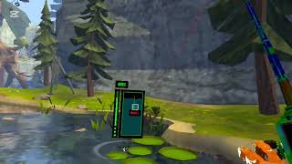 how to fish in animal company vr
