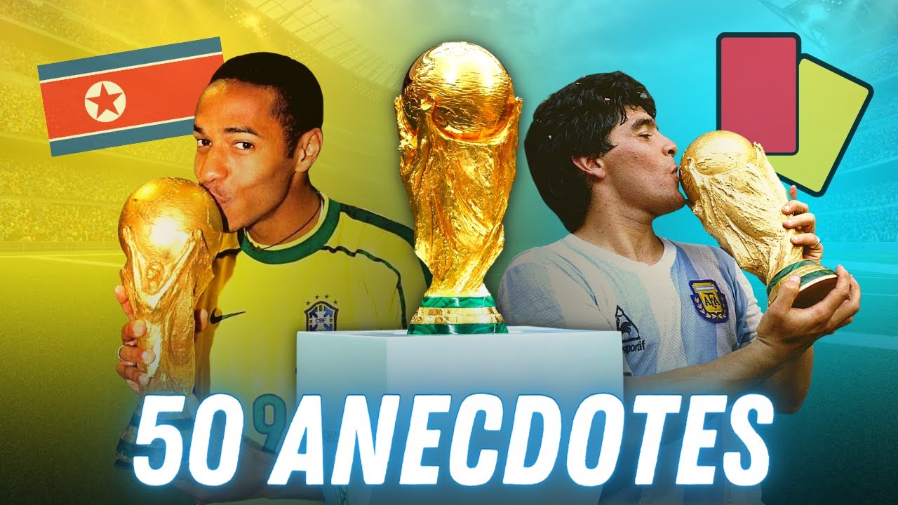 50 Anecdotes INCONNUES sur la COUPE DU MONDE !