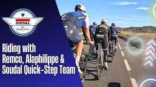 Remco and Alaphilippe on Winter Training Camp | Riding with Soudal QuickStep Team