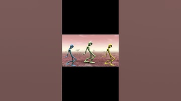Dame Tu Cosita | Funny Alien3 Dancing Animation | Green Alien Animation #shorts #dametucosita #alien