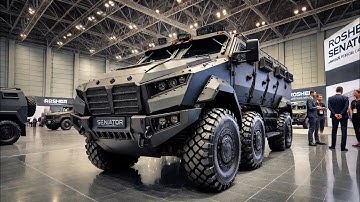 Canada Gears Up for War: The Ruthless Roshel Senator APC is Battle-Ready