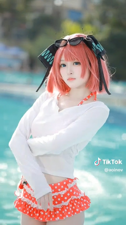 Chill day with Nino 😃 #cosplay #wibubanzai #miku_chan #cosplayer #wibu #anime #shorts #douyin