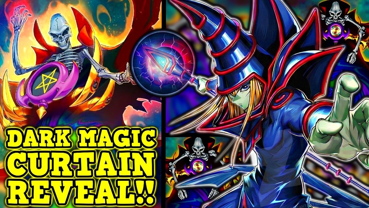 DARK MAGIC CURTAIN REVEAL STREAM! THE 1 CARD STARTER IS REAAAAAAL~