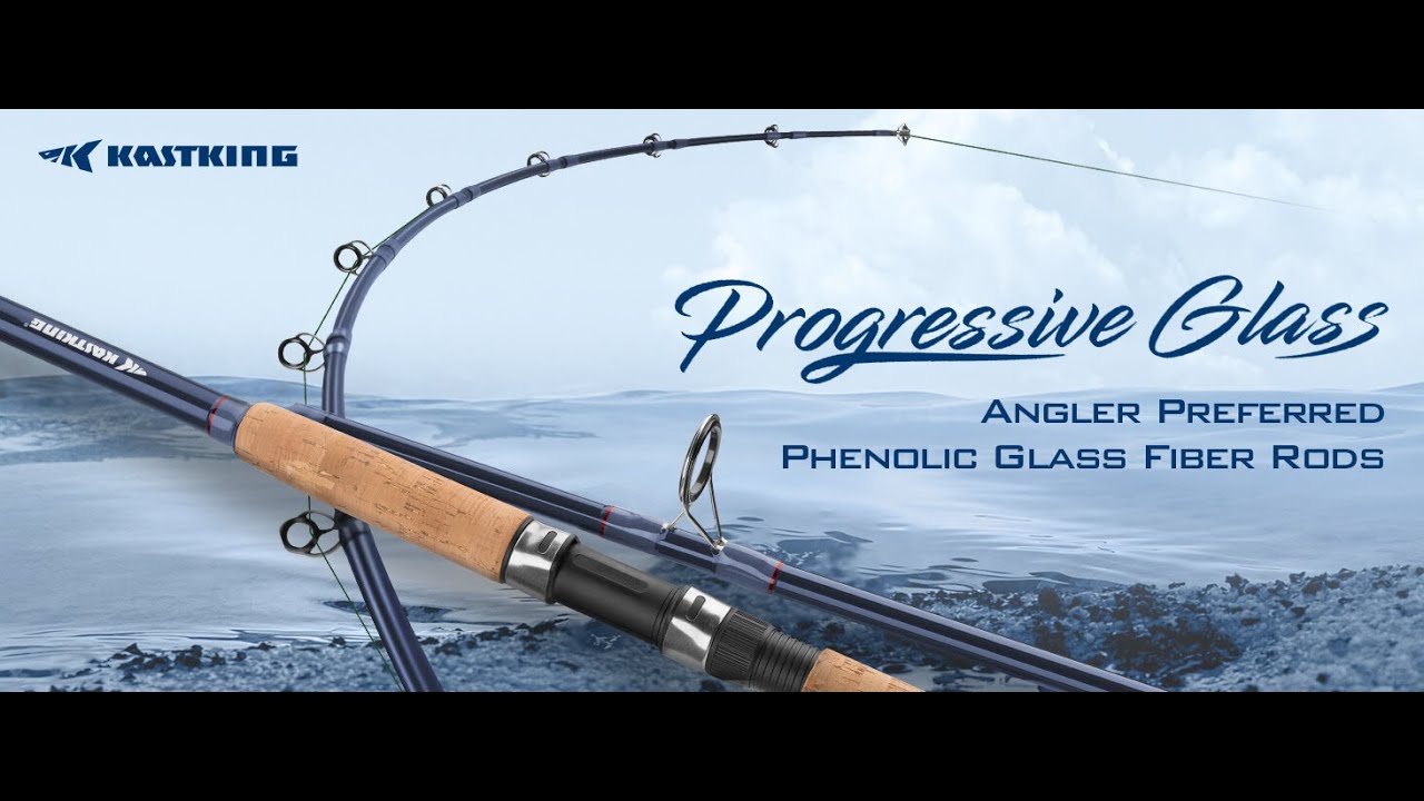 KastKing Progressive Glass Fishing Rods, Spinning & India