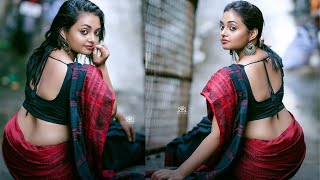 Fashion Model Sayani New Saree Shoots