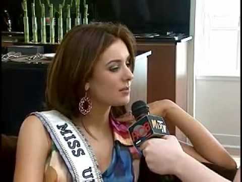 Natalie Glebova (Наталья Глебова) Miss Universe 2005 Interview
