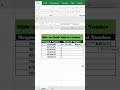 How To Hide Middle Digits of Number in Excel 🔒 #excelshorts