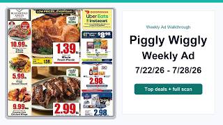 Piggly Wiggly Weekly Ad (7/22/26 - 7/28/26) Top Deals