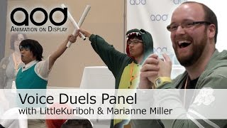 AOD 2015 - Voice Duels Panel with LittleKuriboh