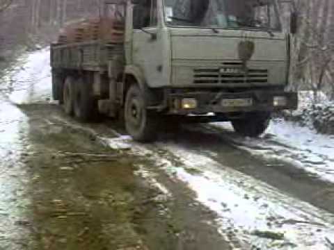 Камаз в гору