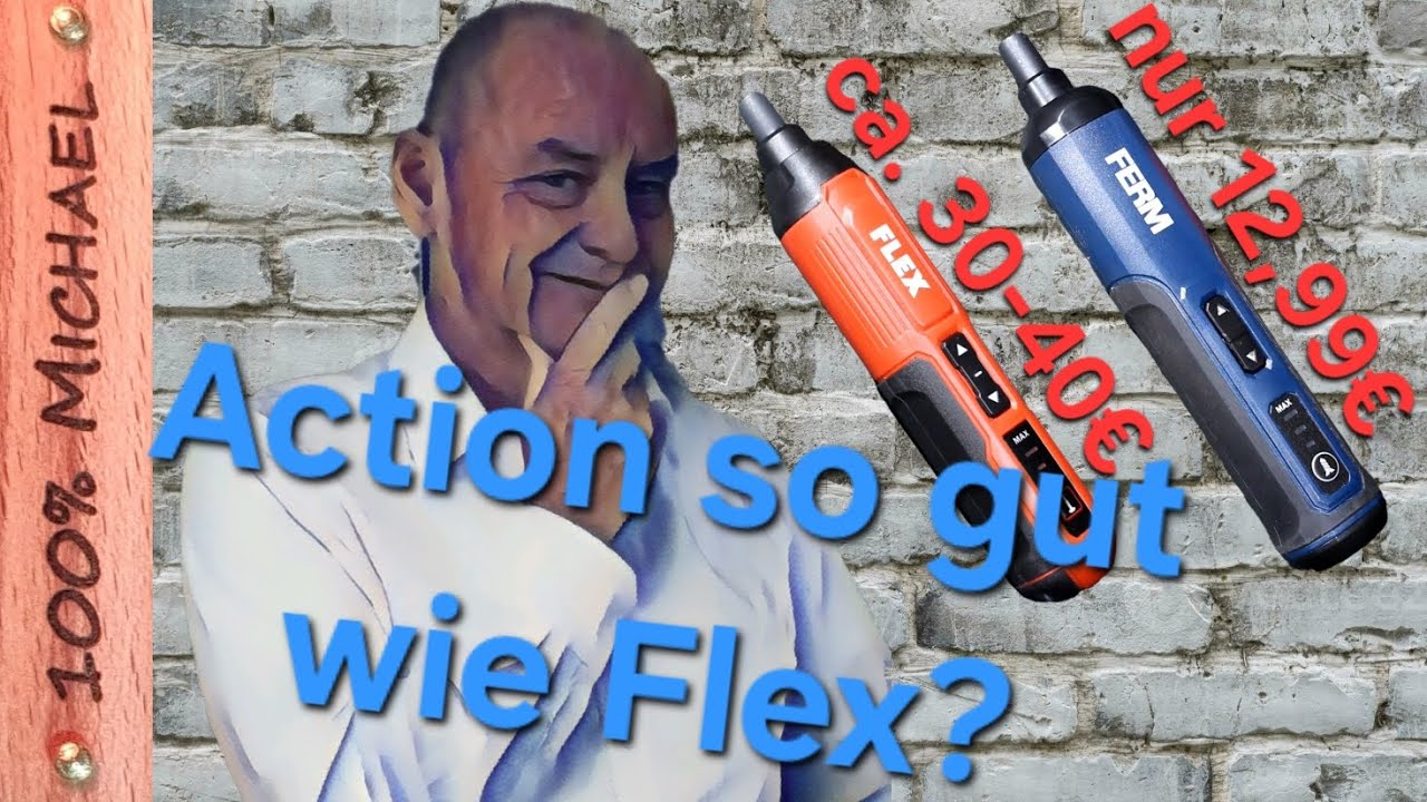 Hätte ich das doch schon früher gewusst😨... Der Action Akku-Schraubendreher im Vergleich zu Flex.