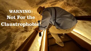 WALKING (BENDING OVER) THROUGH THE GREAT PYRAMID! (4K)
Walking through The Great Pyramid of Giza was one of the coolest things Ive ever done. What a unique experience! It was fun but challenging. To think that we walked in the footsteps of Egyptian workers 4,600 years ago who carried treasures and the Pharoah Khufus body to his final resting place, is mind blowing. This was not an easy walk. The stairs were on a steep incline and we had to walk while bending over a few times where the ceilings were only 4 feet tall. The hardest part was the return trip when there was two-way traffic, so no room to move to the side and no room above you. There are a couple of surprises inside The Great Pyramid, which I mention in the video. This was an experience I will never forget.
Although guides are not usually allowed inside The Great Pyramid, my guide Ahmed was allowed inside to help me since I am recovering from two shoulder injuries. Ahmed is a wealth of knowledge about ancient Egyptian history. If you are coming to Egypt, I strongly recommend hiring Ahmed as your guide for your private or group tour. Here is his email address: ahmeddhammaddd@gmail.com and his WhatsApp number is +20 106 062 5244.
To see more of my Egypt videos, please click on this Andys Awesome Egyptian Adventures playlist link: https://studio.youtube.com/playlist/PLkFqhXvkcOQWwi8G9FhSiZJ-Iel1u2DW7/videos
0:00 Entrance into The Great Pyramid
0:47 The Ascending Passageway (Bending Over)
1:59 The Grand Gallery
3:15 The Antechamber (Bending Over)
3:26 The Horizontal Passage (Bending Over)
3:37 The Kings Chamber
3:54 The Sarcophagus
4:30 Beginning of Return Trip (Bending Over)
5:08 Going Down The Grand Gallery
6:58 The Hardest Part (Going Down Ascending Passagway with Two Way Traffic)
9:16 Down the Stairs
10:21 We Made It!
Please SUBSCRIBE to Andys Awesome Adventures and enable All on the Subscribe bell icon. My goal is to reach 100,000 subscribers with your help. Thank you!
#thegreatpyramid #walkinginsidegreatpyramid WALKING (BENDING OVER) THROUGH THE GREAT PYRAMID! (4K)